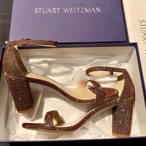 Stuart Weitzman NIB High Heel Block Sandal Size 8
